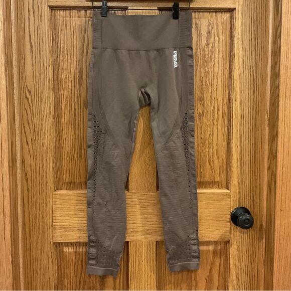 Gymshark Pants - Gymshark Chocolate Leggings. Size Medium
